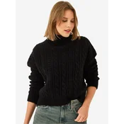 Bianco Lucci Pulover Pullover črna
