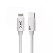 Kabel polnilni ASPOR TYPE-C/Lightning - 27W, 1 m, bela