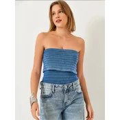 Bianco Lucci Top Strickoberteile modra