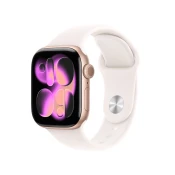 Apple Watch Series 11 GPS + Cellular 42mm Rose Gold Aluminium Case with Light Blush sportska narukvica - M/L
