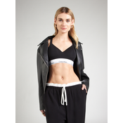 Calvin Klein Jeans  LIFT BRALETTE ICON COTTON MODAL  Črna