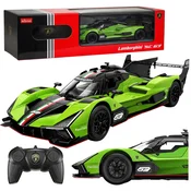 Licencirani auto na daljinsko upravljanje Lamborghini SC63 Rastar 1:24 - zeleni