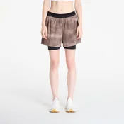 Kratke hlače On 3 Performance Shorts AOP Cinder/ Black S
