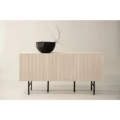 Venture Design Nizka omara 42x75x150 cm beljen les