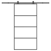 Klizna vrata s priborom 102,5x205 cm od stakla ESG i aluminija