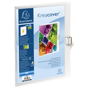 Exacompta EXACOMPTA mapa za dokumente Kreacover, DIN A4, bela, (21652809)