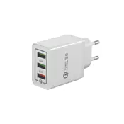 PROSTO Univerzalni brzi USB punjač 3A + 2xUSB