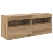 Vidaxl TV stenska omara Umetni hrast 100 x 30 x 40 cm Konstruiran les