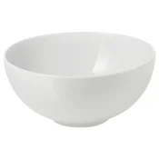 IKEA 365+ Skleda, zaokroženi robovi bela, 22 cm