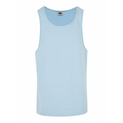 Heavy Oversized Balticblue Acid Wash Tank