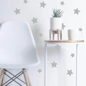 Stenske nalepke — SVETLO SIVE • 50 % gratis