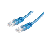 Secomp Value UTP PatchCord Cat6/Cl.E, plava, 0.5m