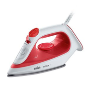 Braun parno glačalo TexStyle 1 SI 1019, crvena/bijela