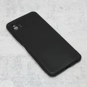 TELEMPIRE Silikonska maska za telefon Ultra Thin za Samsung A226B Galaxy A22 5G mat-crna