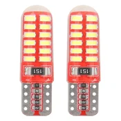 AMiO LED žarnica T10 W5W Canbus 24xSMD 3014 Silca White