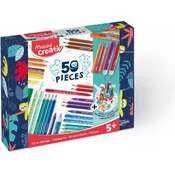 KREATIVNI SET MAPED ZA BARVANJE