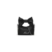 Karl Lagerfeld Torba za čez ramo  črna