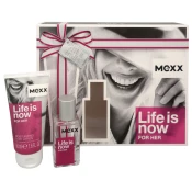 Mexx Life is Now for Her poklon set I. toaletna voda 15 ml + mlijeko za tijelo 50 ml