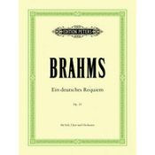 BRAHMS:A GERMAN REQUIEM OP.45 ENGLISH TEXT VOCAL SCORE