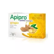Apipharma Apipro Ginger 24 pastile