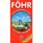Föhr - Touristische Karte mit GPX Tourdaten