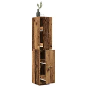 Ormaric za lijekove boja starog drvo 30x41x174,5 cm drveni