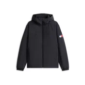 Tommy Jeans Prehodna jakna črna