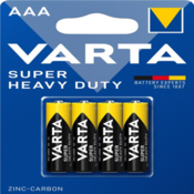 VARTA Superlife AAA 1.5V R03 SUPER HEAVY DUTY, PAK4 CK, Cink karbon baterije