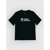 Mons Royale Merino Icon Relaxed Base Layer Top black