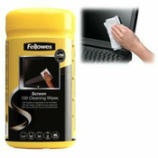 Fellowes Fellowes krpice v etuiju za čiščenje vseh vrst zaslonov, 100 kos, (20389152)