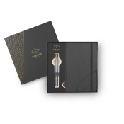 SET PARKER IM RITUALS KEMIČNI SVINČNIK MODRO/ZELEN+NOTESNIK