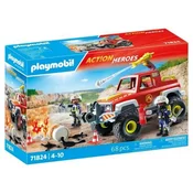 PLAYMOBIL 71824 - ACTION HEROES Feuerwehrtruck - 1 k.