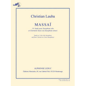 LAUBA:MASSAI/ 14e ETUDE SAXOPHONE ALTO +CD