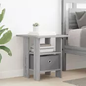 vidaXL vidaXL Nočna omarica Siva Sonoma 41 x 40 x 45 cm Konstruiran les, (5000233564)