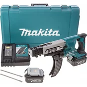 MAKITA akumulatorski vijačnik z nabojnikom 25-55 mm, Li-ion LXT 18V/3,0Ah DFR550RFE
