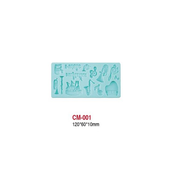 Hani International Kalup, Silikonski, 120x60x10mm, Menta