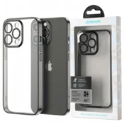 Joyroom Joyroom 14Q ovitek za iPhone 14 Plus ovitek s kovinskim okvirjem črn (JR-14Q3-black)