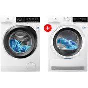 Electrolux Veš mašina EW8F228S + Electrolux Mašina za sušenje veša EW8H358S