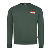 LONSDALE Majica Lympstone temno zelena/rdeča/bela