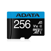 A-Data Adapter /SDXC/256GB/100MBps/UHS-I U1/Class 10/+