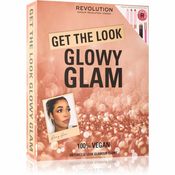 Makeup Revolution Darilni set dekorativne kozmetike Get The Look: Glowy Glam