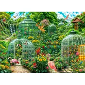 BlueBird - Puzzle Vrtni rastlinjaki - 1 500 kosov