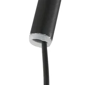 Steinhauer Stenska svetilka Sparkled Light 4408ZW, črna/naravni bambus, E27 - Dnevna soba/jedilnica - črna, svetlo lesena - Kovina