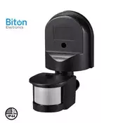 SENZOR POKRETA ST10A 180C CRNI IP44