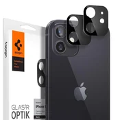 SPIGEN zaščitno steklo Optik.Tr za kamero iPhone 12 mini -2 kosa