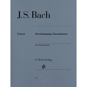 NOTE ZA KLAVIR BACH J.S.:ZWEISTIMMIGE INVETIONEN