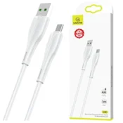 USAMS USAMS KABEL U38 MICROUSB 4A HITRO POLNJENJE ZA OPPO 1M BEL/BEL SJ375USB02, (21980532)