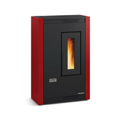 Pec NA pelete NORDICA Luisella - 4,8 kW Bordeaux