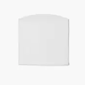 Cropp - Bandeau crop top - white