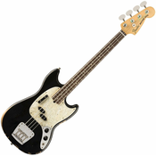 Fender JMJ Road Worn Mustang Bass RW Black